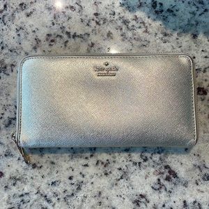 SOLD Kate Spade Gold Spencer Wallet